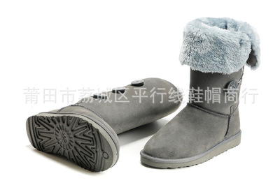 【廠家直銷批發(fā)秋冬熱賣ugg1873反毛皮牛皮高筒女子時尚保暖雪地靴】價格,廠家,圖片,雪地靴,莆田市荔城區(qū)平行線鞋帽商行-